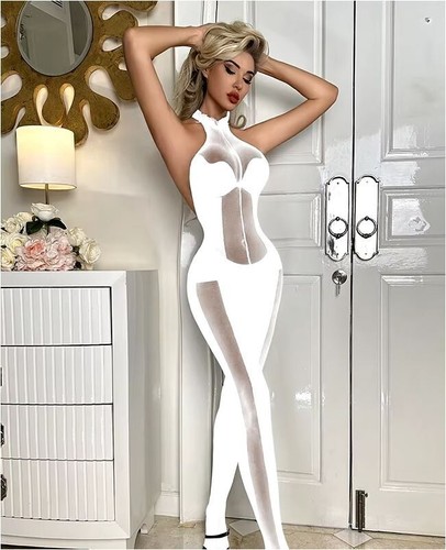 Bodystocking straps catsuit - straps,