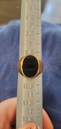 Vintage massiver ovaler