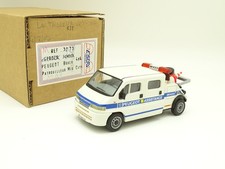 Esdo Set Aufgebaut 1/43 - Peugeot Boxer Abschleppwagen Patrouillenboot Mid City