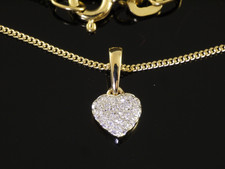 585 goldkette mit kleinem - 585, herz