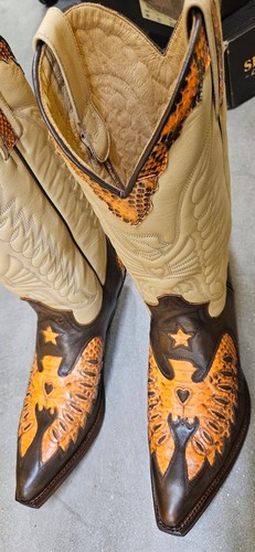Sendra python leather - sendra, boots