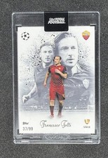 2023-24 Topps Total Football UEFA UCL Francesco Totti 37/99 Limited Edition