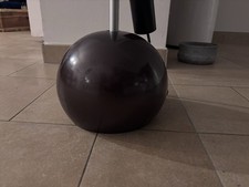 Pendellampe ERCO 52093, Alu, 25 cm Durchmesser, braun