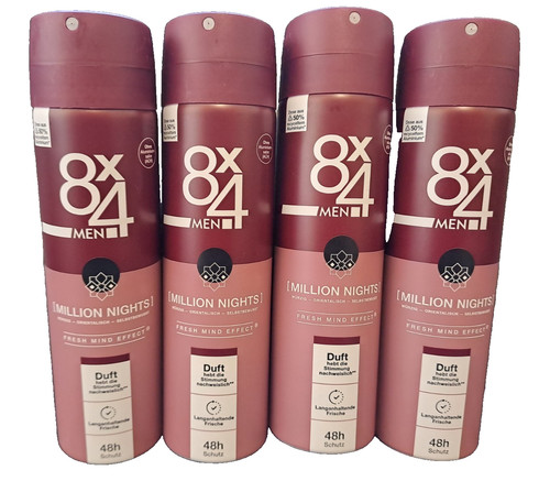 Deospray - (, 4x(8x4-150ml