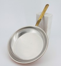 SPRING Switzerland Culinox Gourmet Edelstahl / Kupfer Pfanne rund  ∅  24cm #F4