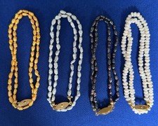 Set aus 4 Keshi Perlenketten