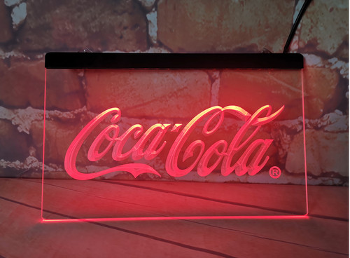 Led neonlicht schild von - neonlicht, coca
