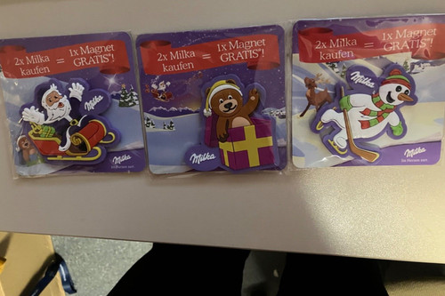 Milka 3 x kühlschrank - milka ,