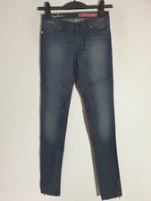  HILFIGER DENIM Damen Stretch-Jeans  "NINA SKINNY"  W 26 L34 blaugrau   neu   