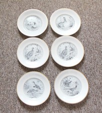 DDR,  6 Stück Porzellanteller