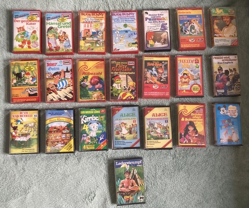 22x hörspiel kassetten - mc,