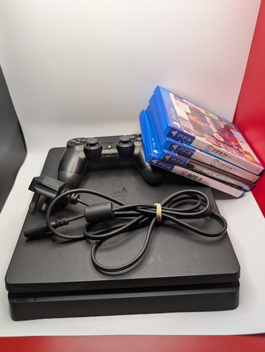 Sony playstation slim 500gb - 4,