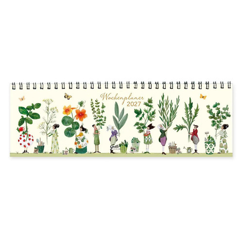 Tischkalender kräuter 2027 - tischkalender, |