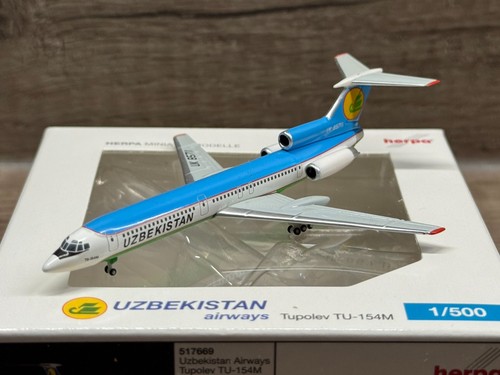 500 herpa tupolev 154 - 1:500, tu-154