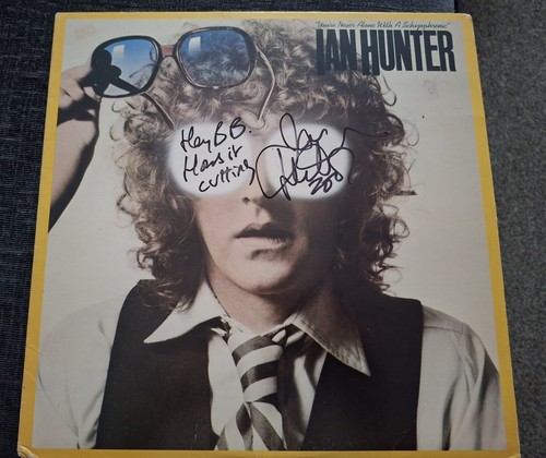 Ian hunter signierte youre - ian, "youre