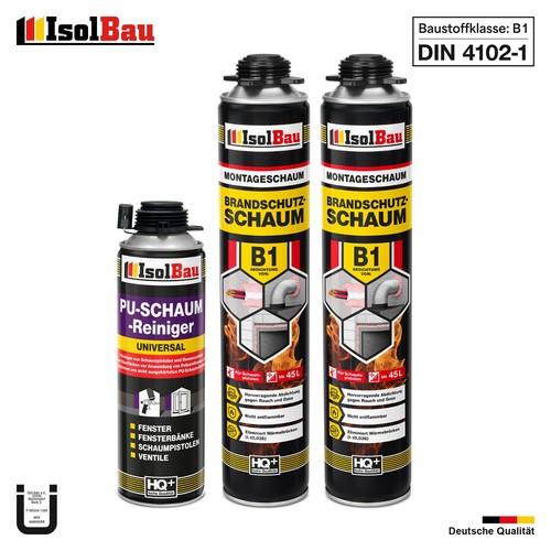 Brandschutzschaum bauschaum - b1,