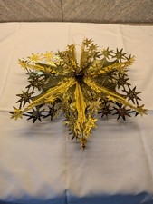 Weihnachtsstern faltbar gold