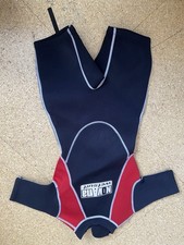 Zunblock Kinder Neoprenanzug, Schwarz/Blau, Gr. 98-104Kinder neopren