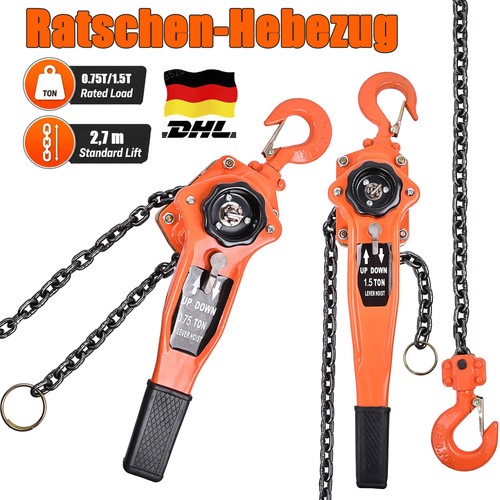 Ratschenzug kettenzug hebezug - kettenzug,