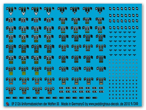 Peddinghaus decals 2126 - peddinghaus, 1/30