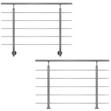 DOLLE Geländer Set Edelstahl