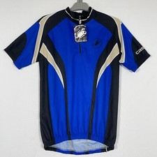 Castelli Radtrikot Damen Gr. L Schwarz / Blau Fahrrad Sport Trikot Tops Trikots 