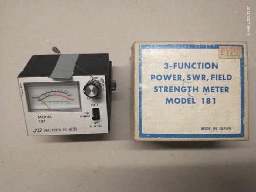 Vintage model 181 swr - jd,