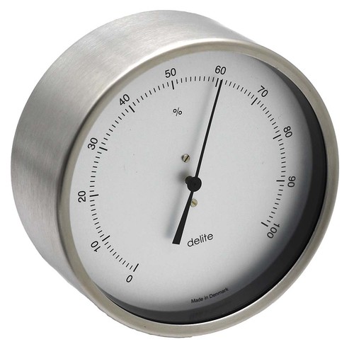 Clausen edelstahl hygrometer - edelstahl,