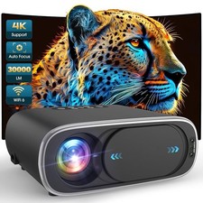 Fwiull C16 Native 1080P Projektor WiFi Bluetooth 4K Heimkino Outdoor-Filme