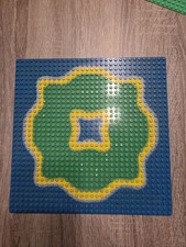 Lego 3811pb02 Baseplate Basisplatte Insel 32x32 blau grün Lagune - Set 6270