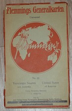 51697 alte Landkarte Flemmings