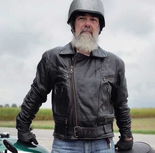 Motorradjacke lederjacke - motorradjacke,