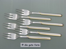 WMF Cromargan - -- ONDA gold  - 6x Kuchengabel 15,5 cm -- - sehr guter Zustand!