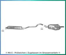 Auspuffanlage für Opel Zafira
