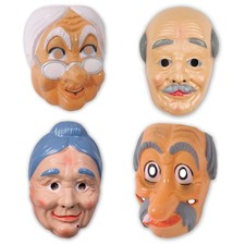 Maske Großmutter Großvater