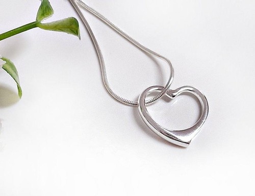 Herzanhänger silber 925 - silber,