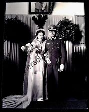 Glasplatten Negativ Wehrmacht Hochzeit Offizier GPA Uniform Säbel 2.WK original
