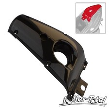 Soziusabdeckung schwarz