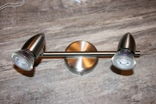 IKEA HUSINGE mit 2 drehbaren Spots für Wand oder Decke  inkl. 2x LED GU 10