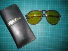 Sonnenbrille, gelbes Glas