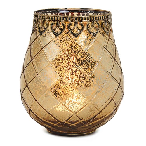 Vintage windlicht kerzenglas - vintage,