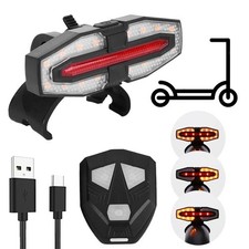 E Scooter Blinker/Rücklicht,Led Scooter Blinker Usb-Aufladung Mit Fernbedienung