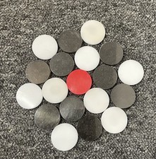 Carrom Board Acryl Münzen (4