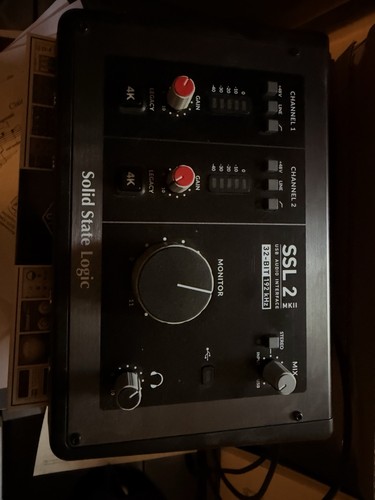 Ssl2 mkii usb audio interface - usb,