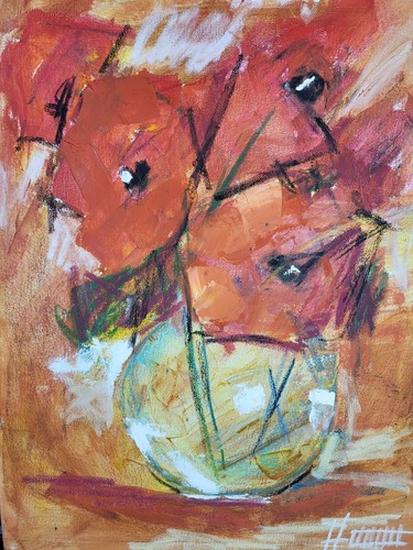 ölbild abstrakt gemälde - abstrakt,