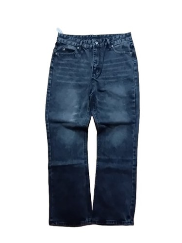 Schwarze flared jeans - flared,