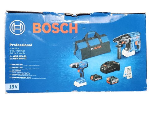 Bosch 18v set - bosch, gsr