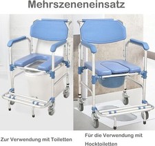 Toilettenrollstuhl Duschstuhl