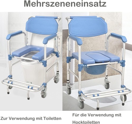 Toilettenrollstuhl duschstuhl - toilettenrollstuhl,