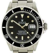 Rolex Submariner Oyster Date Automatik Herrenuhr Ref. 16610 Edelstahl aus 1995